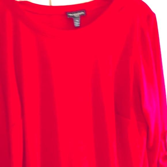 I.N. Studio Red Sweater SZ 1X - Picture 7 of 9